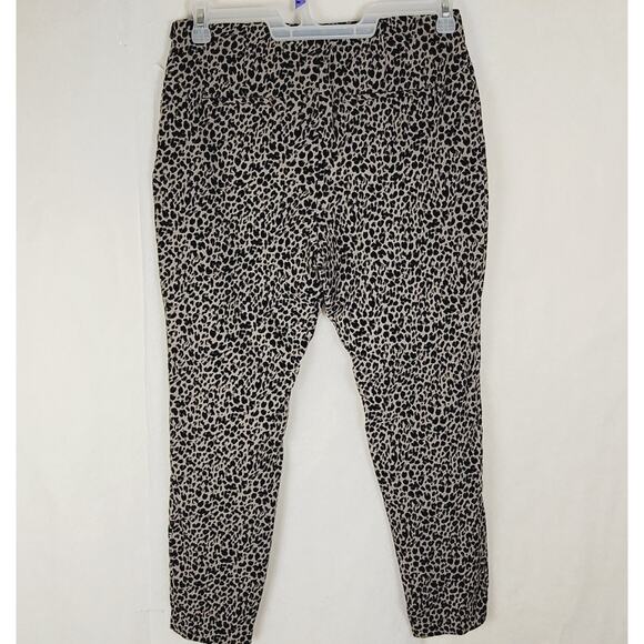 A New Day Cheetah print slim fit pants Size 10 Maximal Retro Animal Print - Picture 2 of 8